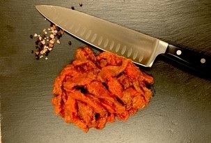 Biefreepjes gemarineerd 500 gr 