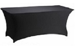 Buffettafel met tafelrok 180x75 cm