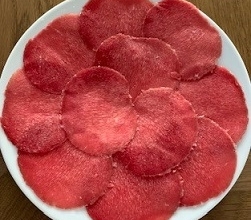 Carpaccio - 4 porties 