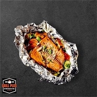 Zalmfilet in kruidenolie